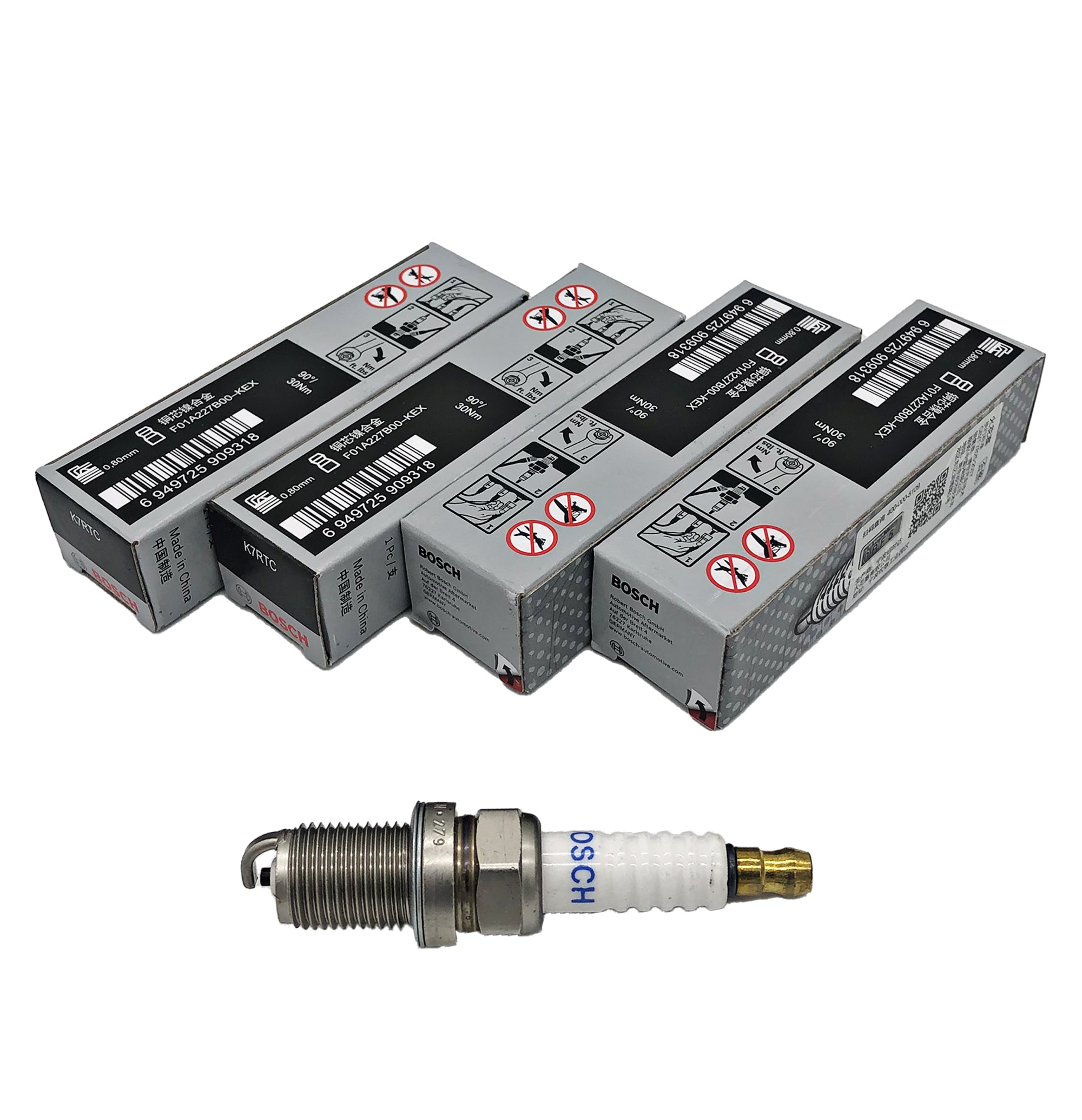 BOSCH Start Spark Plug F01A227B00