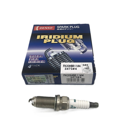 DENSO 3-Ground Electrodes Double Needle Iridium Spark Plug FK20HBR11 3473