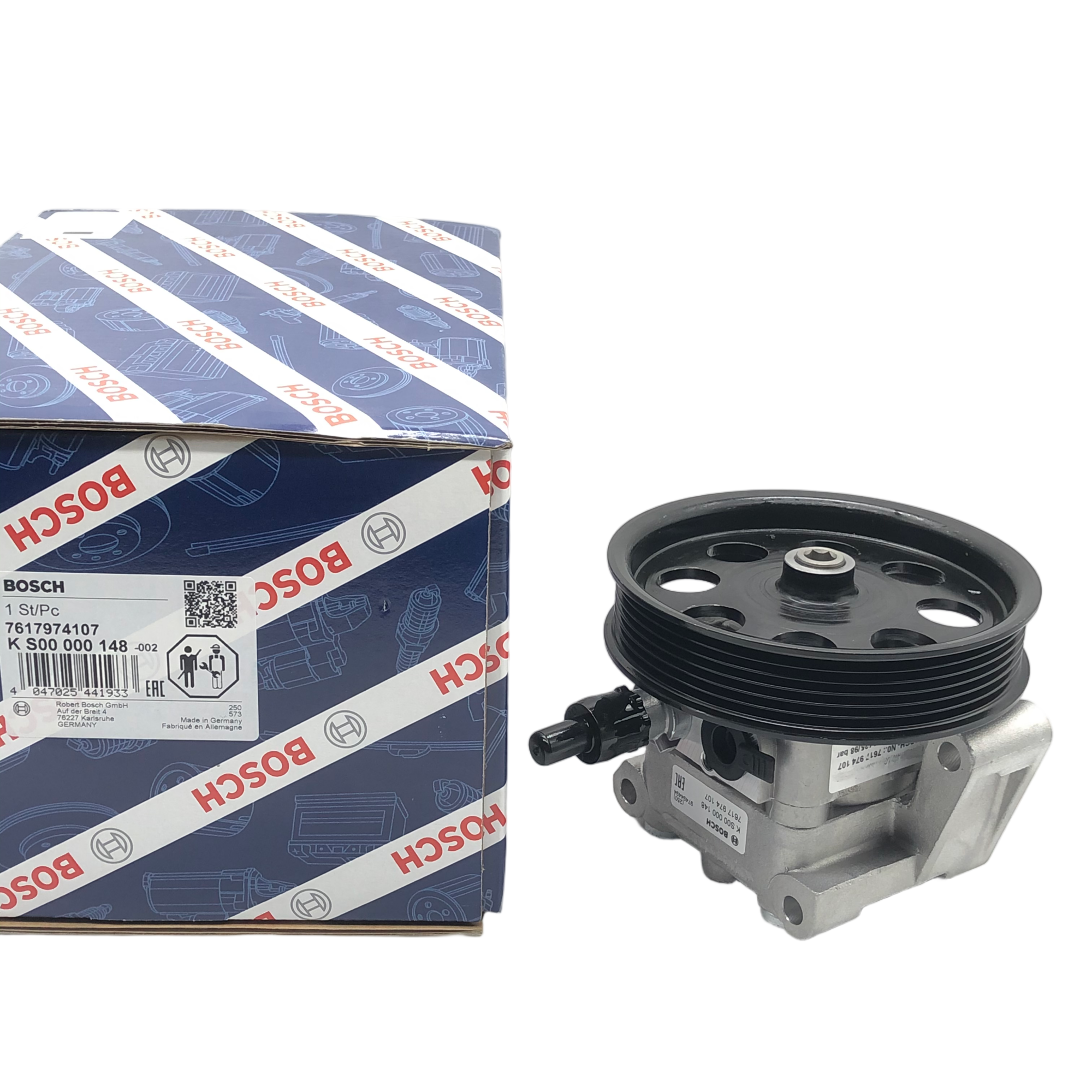 BOSCH Hydraulic Power Steering Pump KS00000148 image 1 Candru