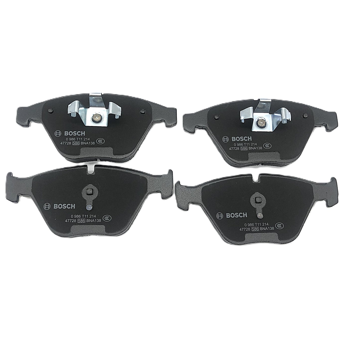 BOSCH Front Disc Brake Pad Set 0986T11214