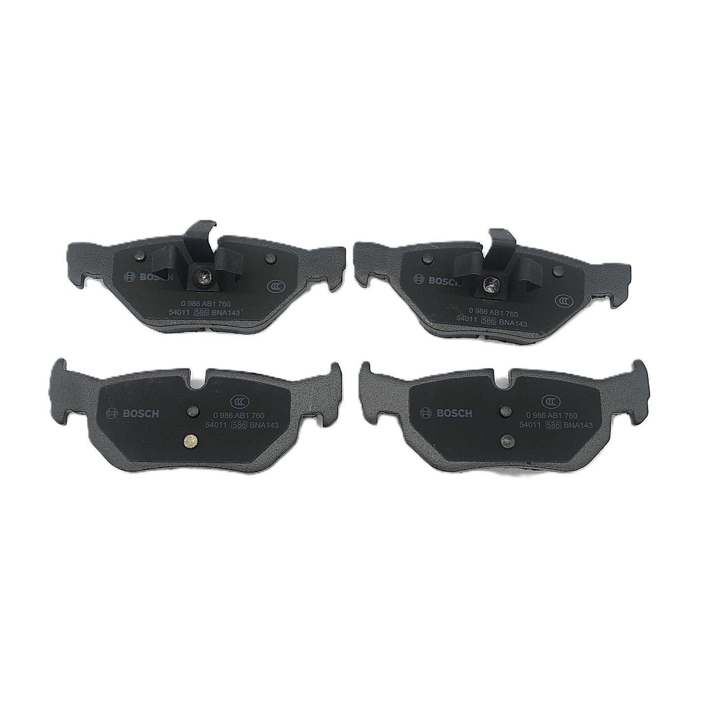 BOSCH Rear Disc Brake Pad Set 0986AB1760