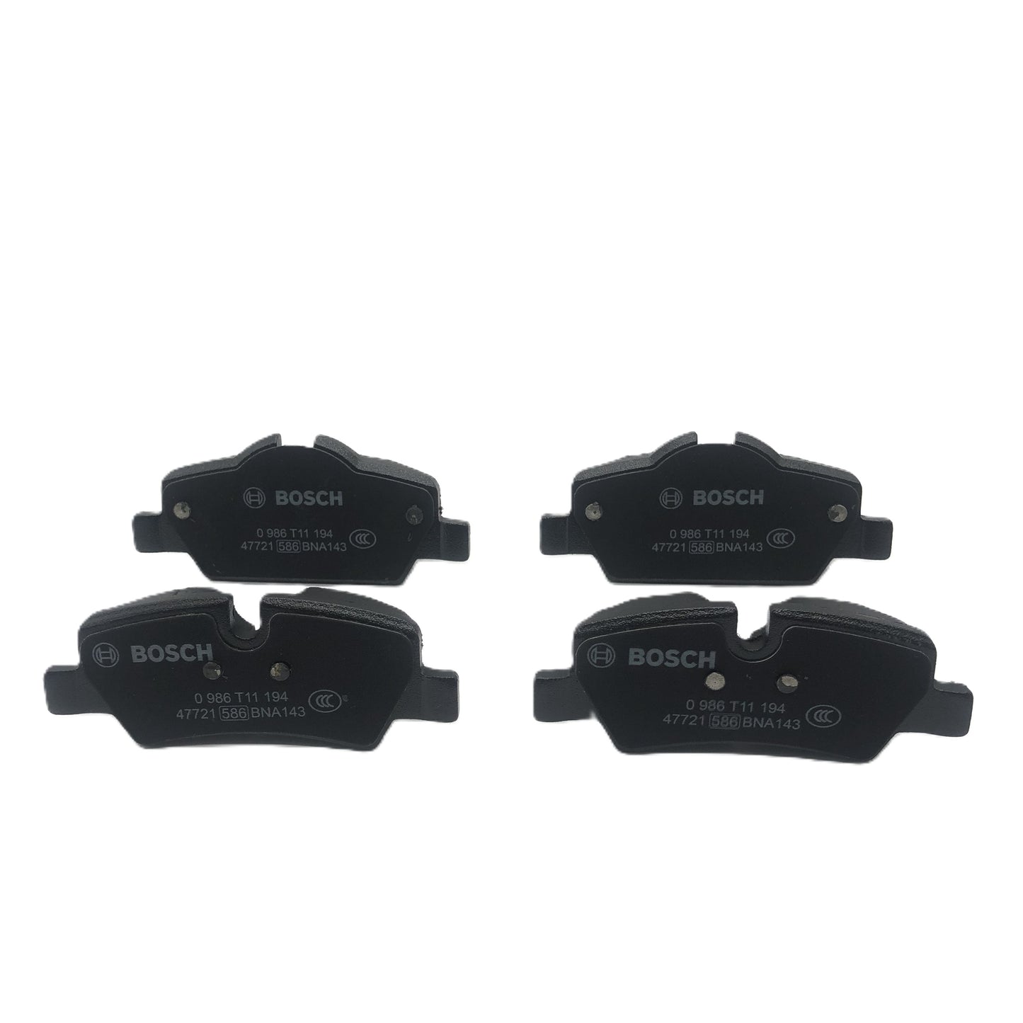 BOSCH Rear Disc Brake Pad Set 0986T11194