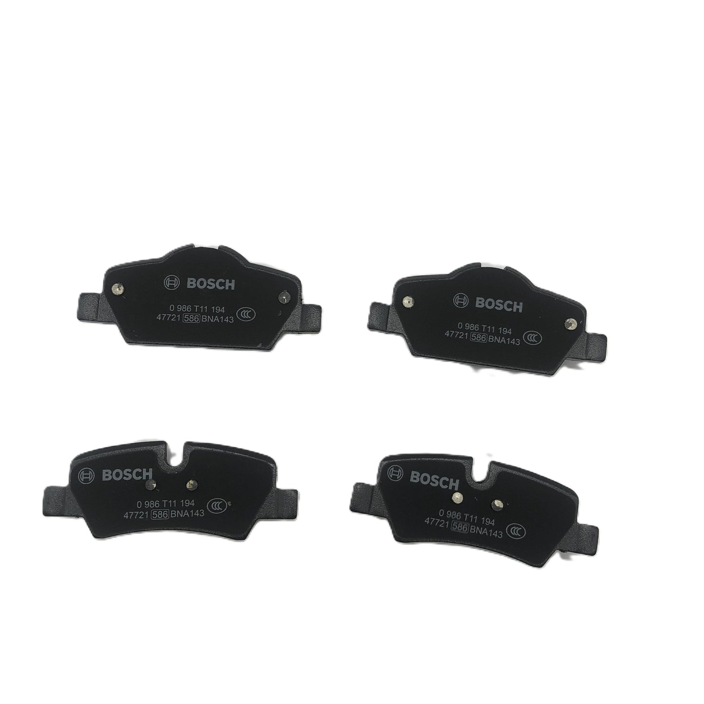 BOSCH Rear Disc Brake Pad Set 0986T11194