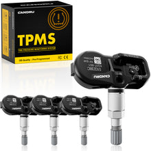 CANDRU TPMS Sensor Kit PMV-107J|315 MHz Direct-Fit Replacement Set of 4|CD-TPM003-B