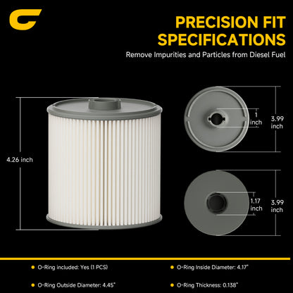 CANDRU Fuel Filter 68436631AA for Ram 2500/3500/4500/5500