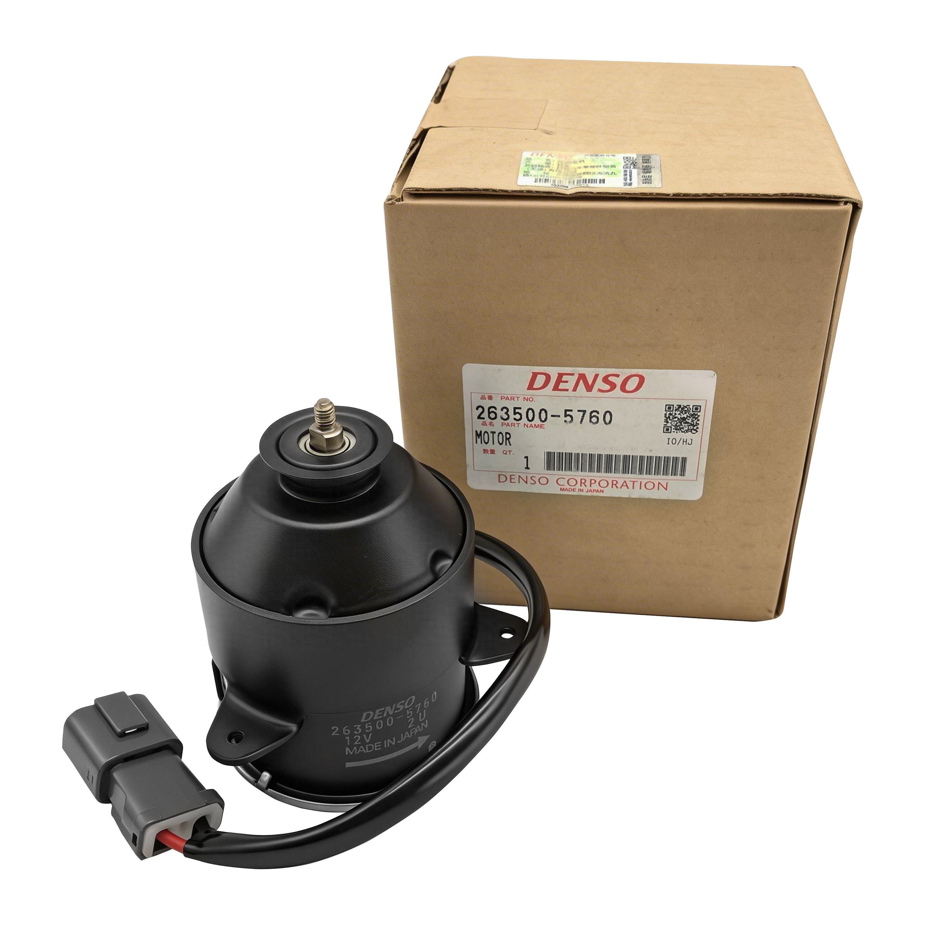 DENSO Fan Motor 263500-5760 image 1 Candru