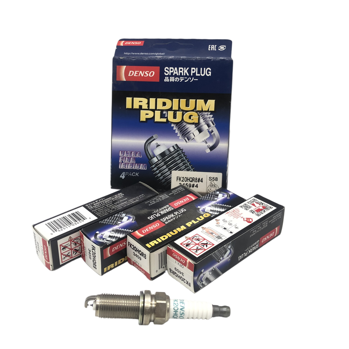 DENSO Double Needle Iridium Spark Plug FK20HQR8 3459