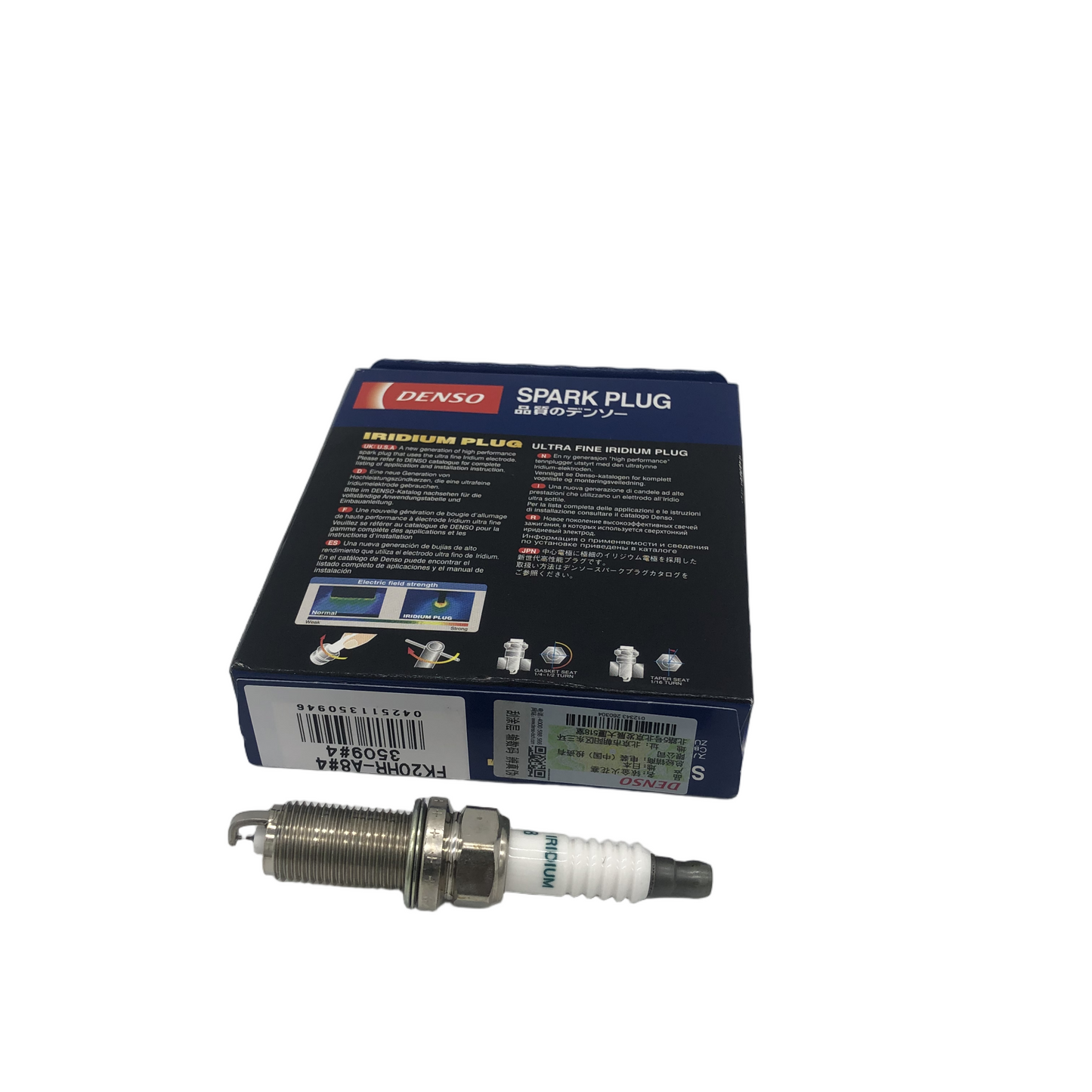 DENSO Double Needle Iridium Spark Plug FK20HR-A8 3509