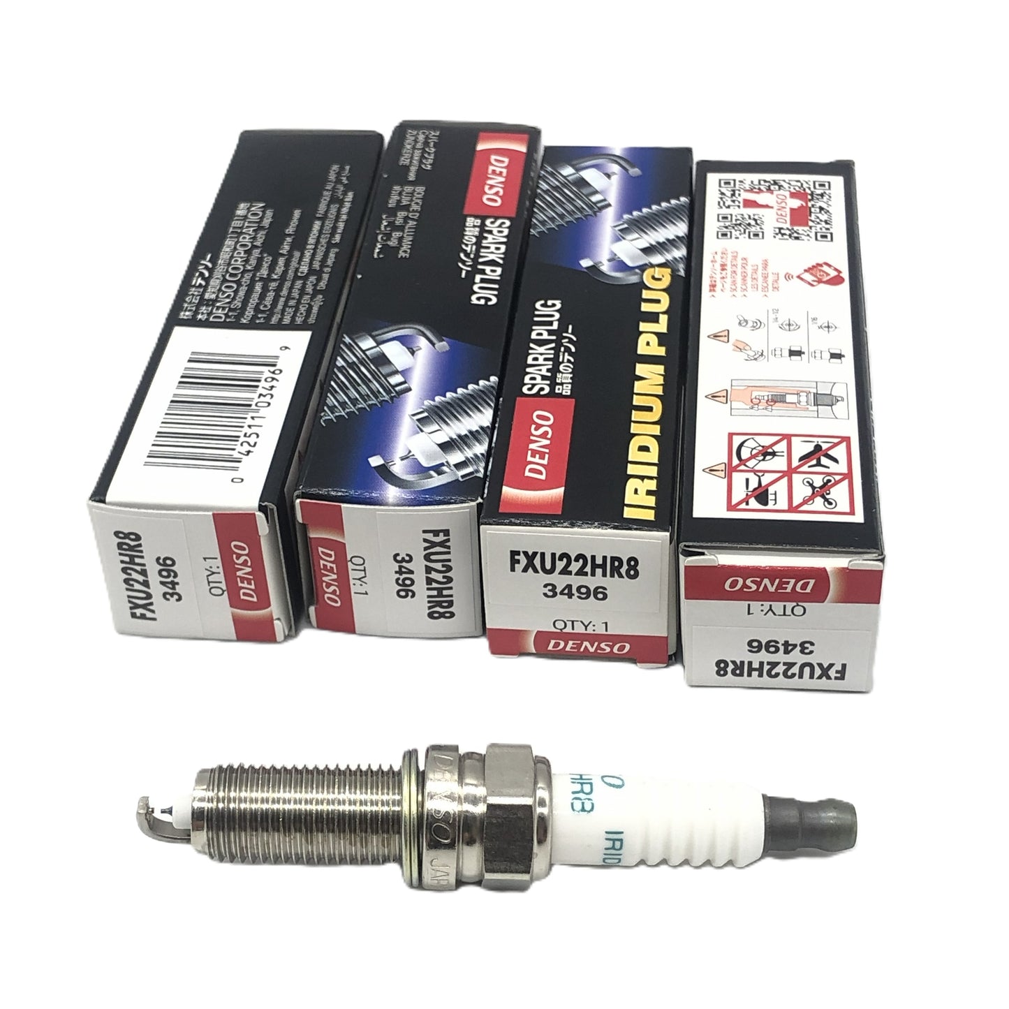 DENSO Double Needle Iridium Spark Plug FXU22HR8 3496