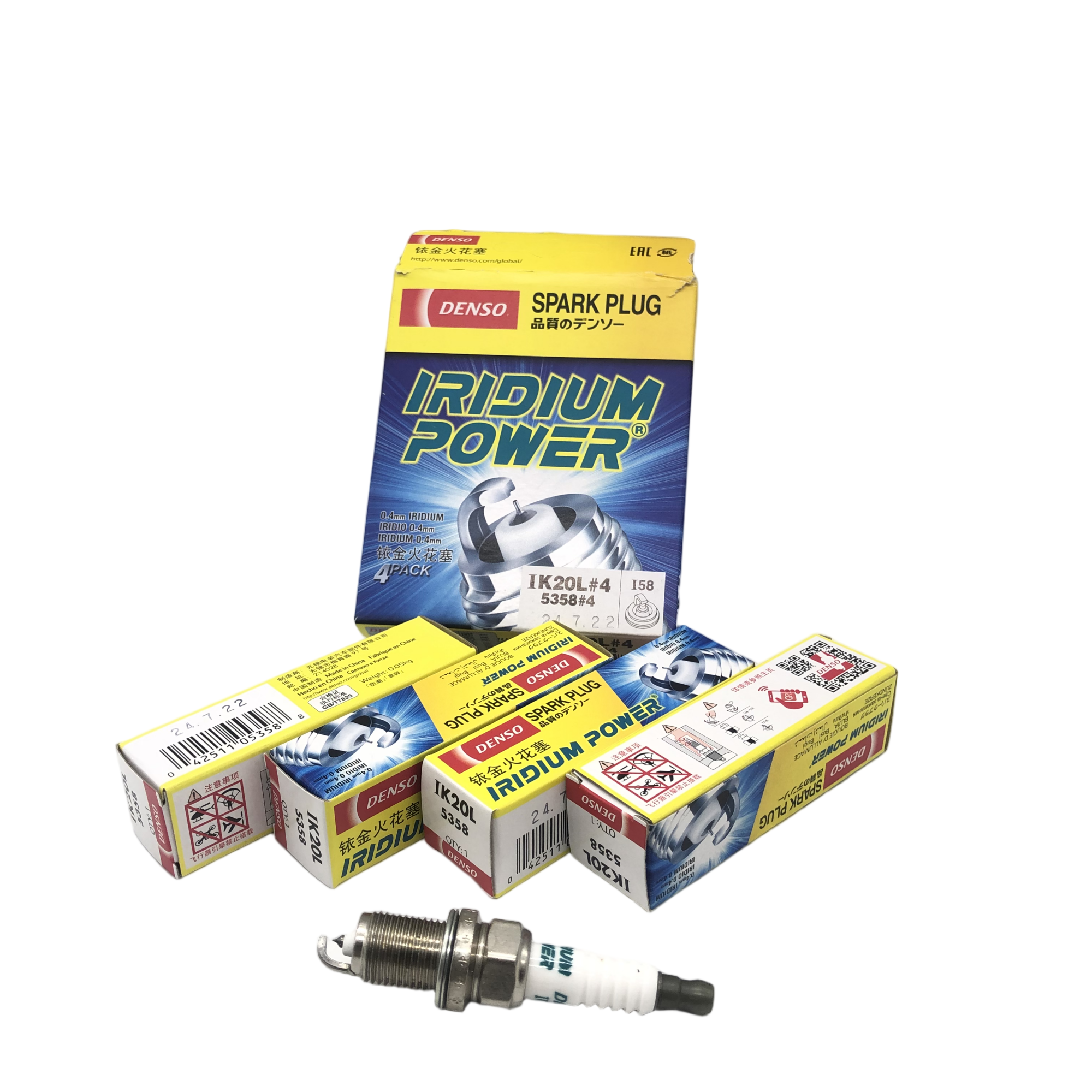 DENSO Iridium Power Spark Plug IK20L 5358