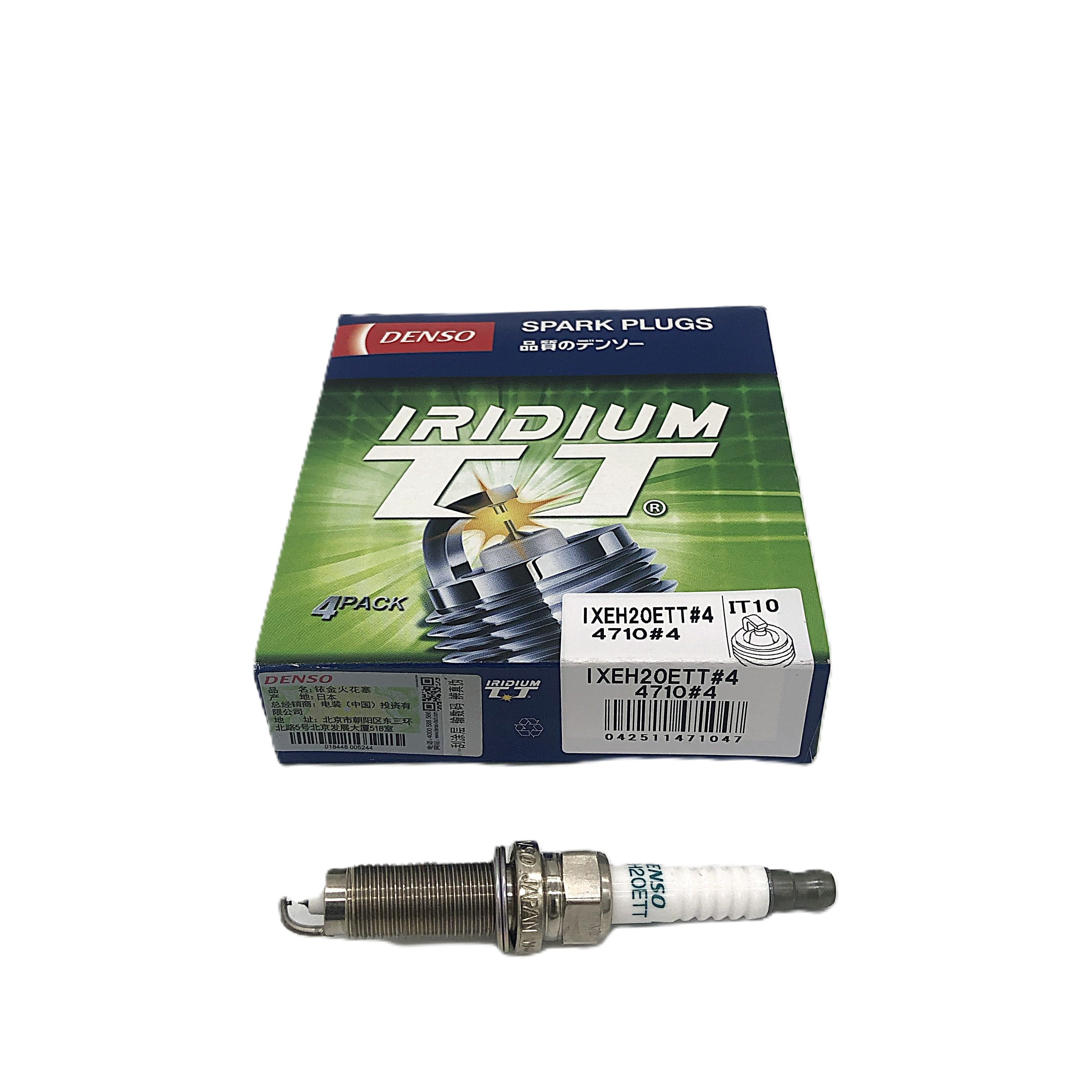 DENSO Iridium TT Spark Plug IXEH20ETT 4710