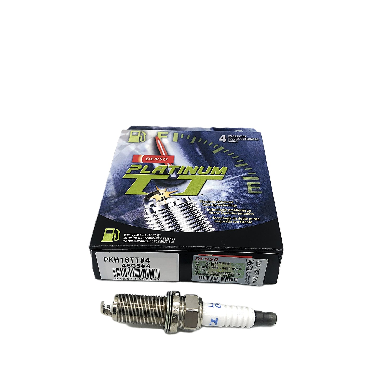 DENSO Platinum TT Spark Plug PKH16TT 4505