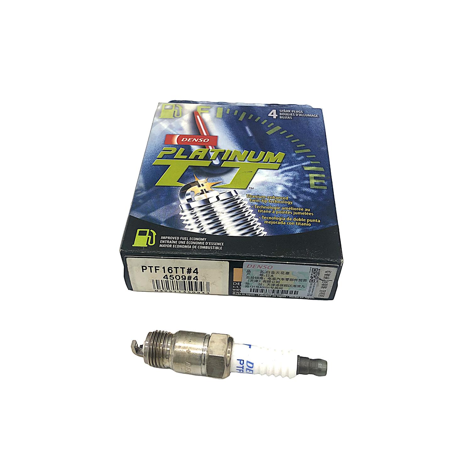DENSO Platinum TT Spark Plug PTF16TT 4509