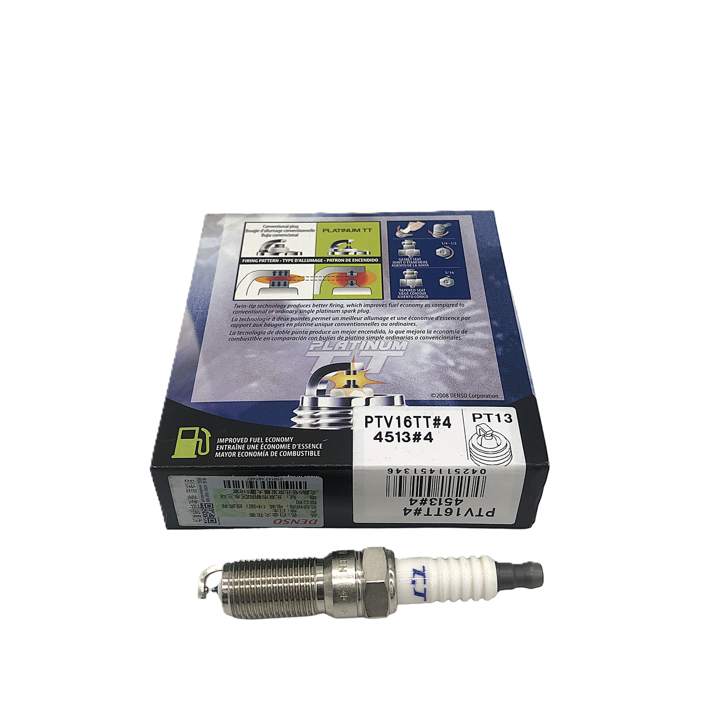 DENSO Platinum TT Spark Plug PTV16TT 4513