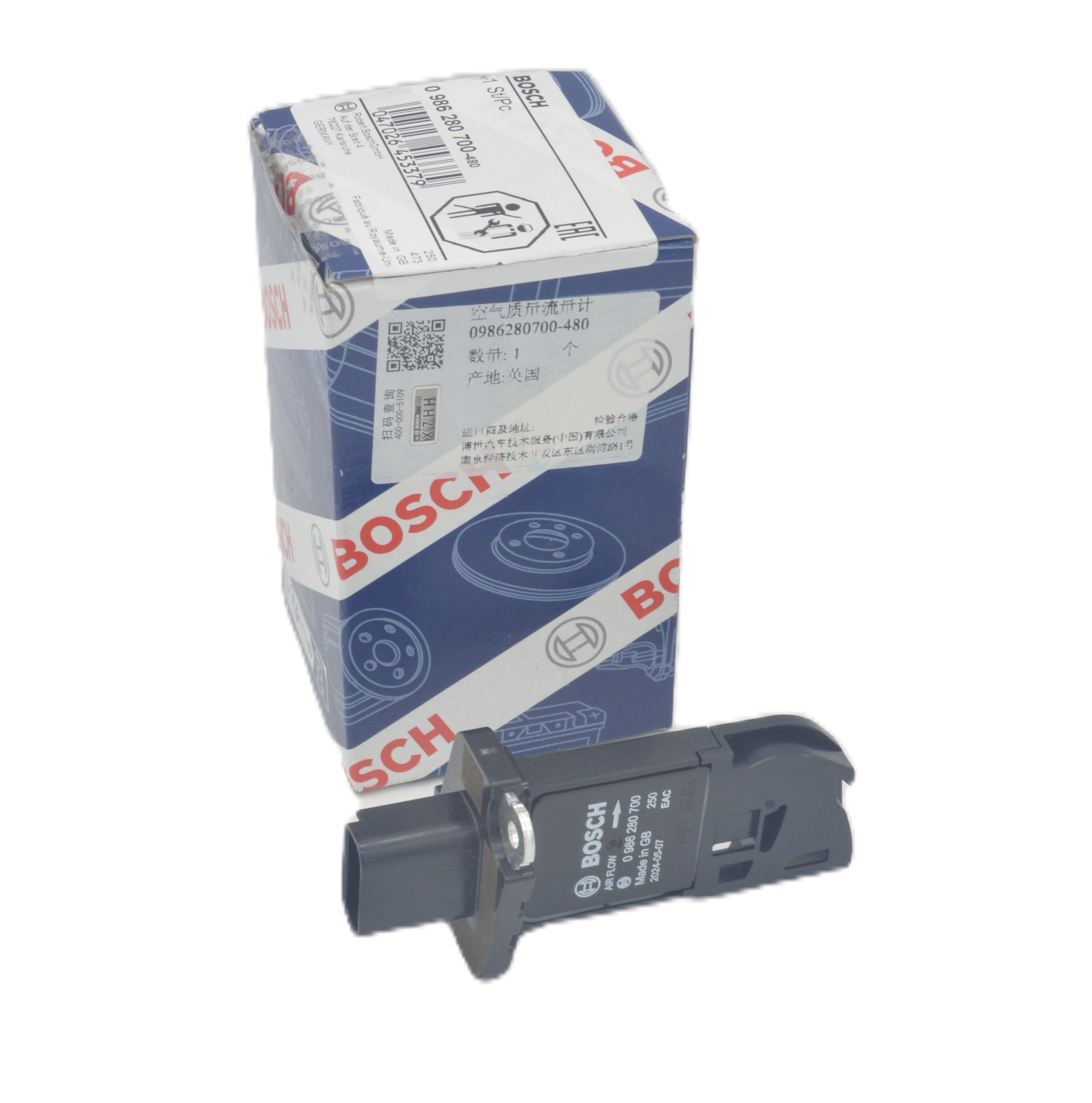 BOSCH Mass Air Flow Sensor 0986280700