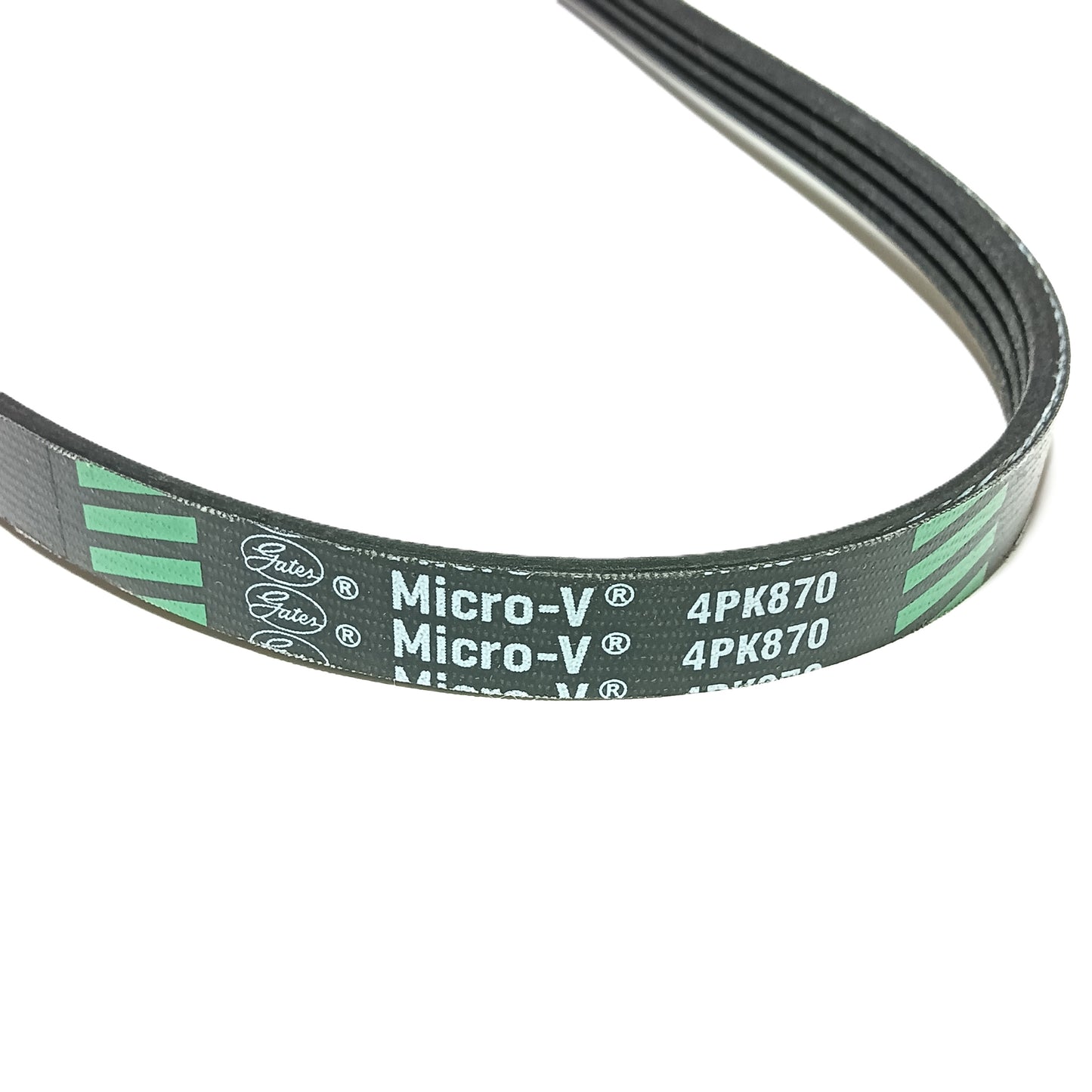 GATES Micro-V Serpentine Belt 4PK870 8552-5076