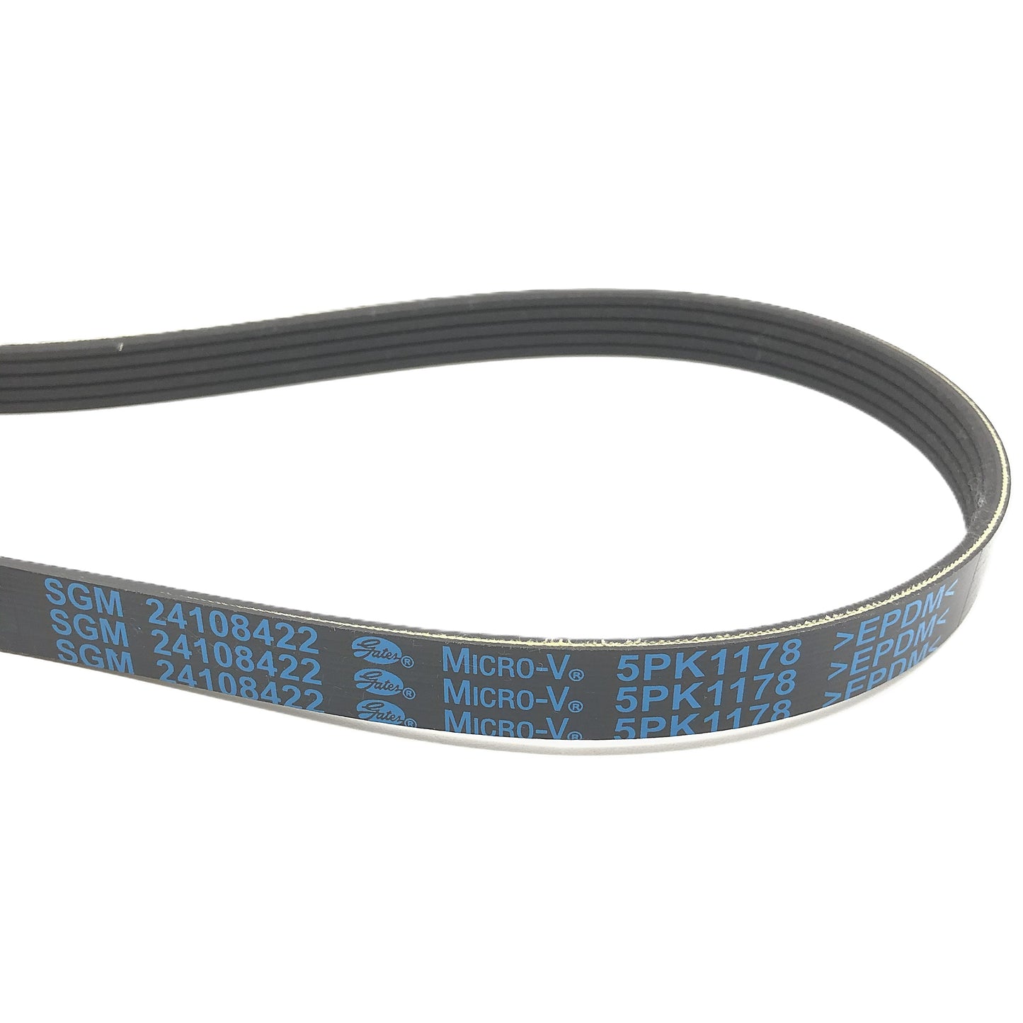 GATES Micro-V Serpentine Belt 5PK1178 image 3 Candru