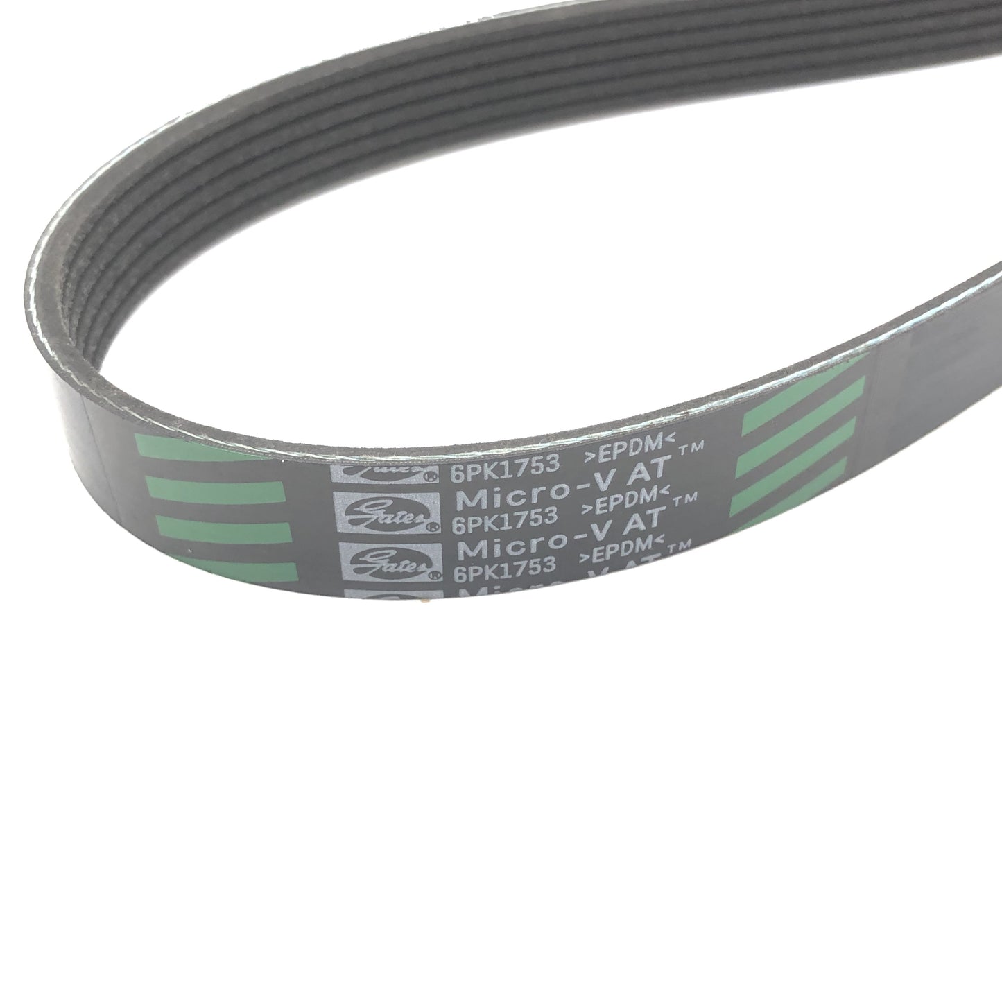 GATES Micro-V Serpentine Belt 6PK1753 image 1 Candru