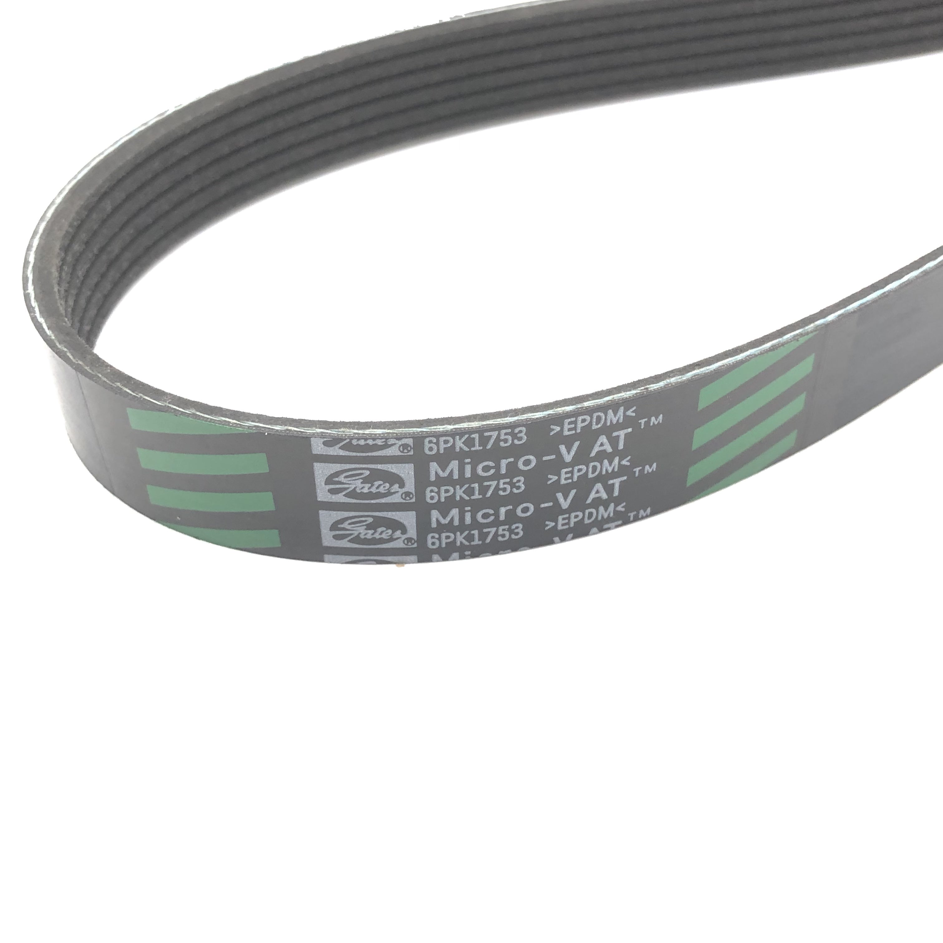 GATES Micro-V Serpentine Belt 6PK1753 image 1 Candru