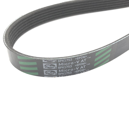 GATES Micro-V Serpentine Belt 6PK1753 image 1 Candru