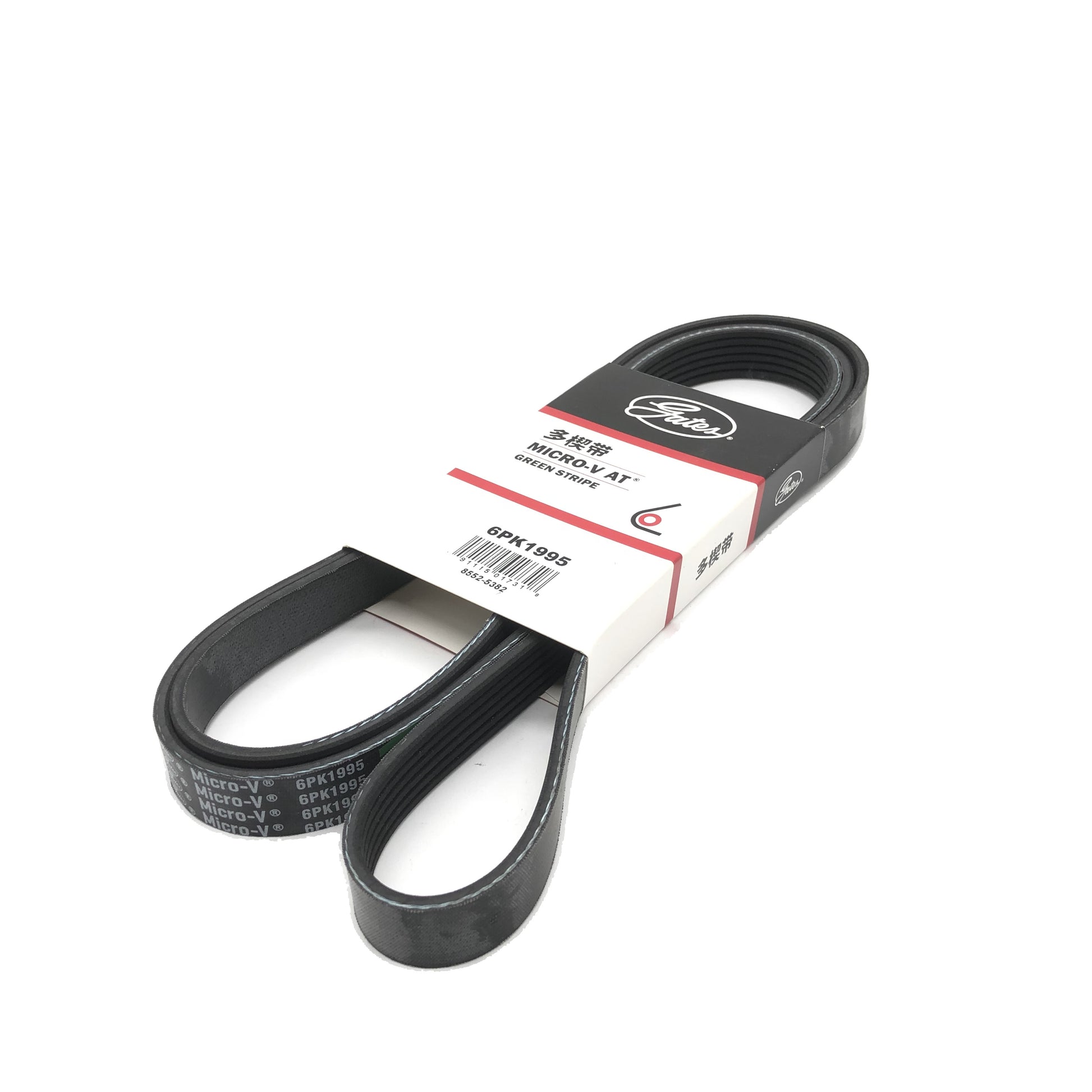 GATES Micro-V Serpentine Belt 6PK1995 image 7 Candru