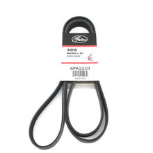GATES Micro-V Serpentine Belt 6PK2210 image 1 Candru
