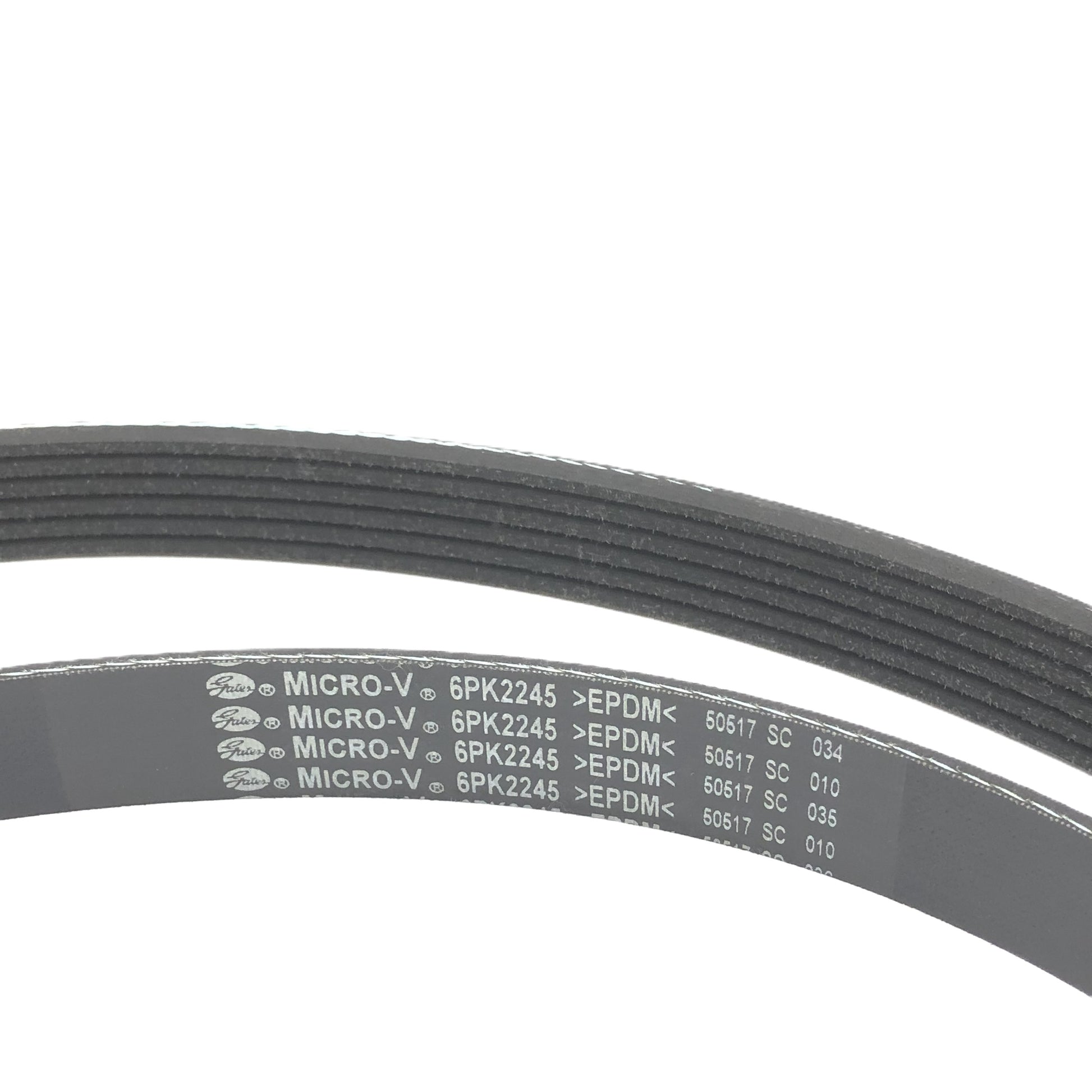GATES Micro-V Serpentine Belt 6PK2245 image 1 Candru