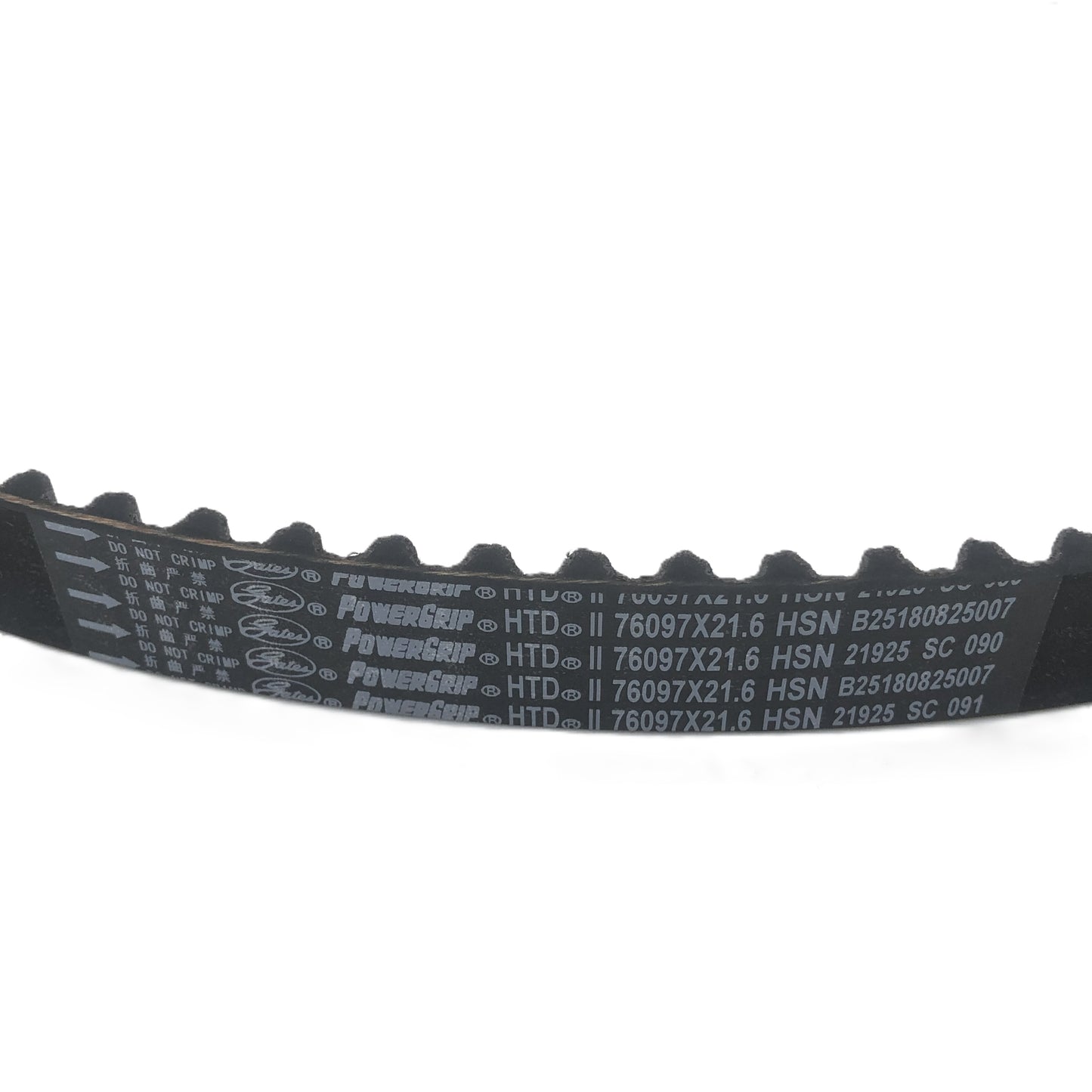 GATES Timing Belt 76097X21.6 8595-3125