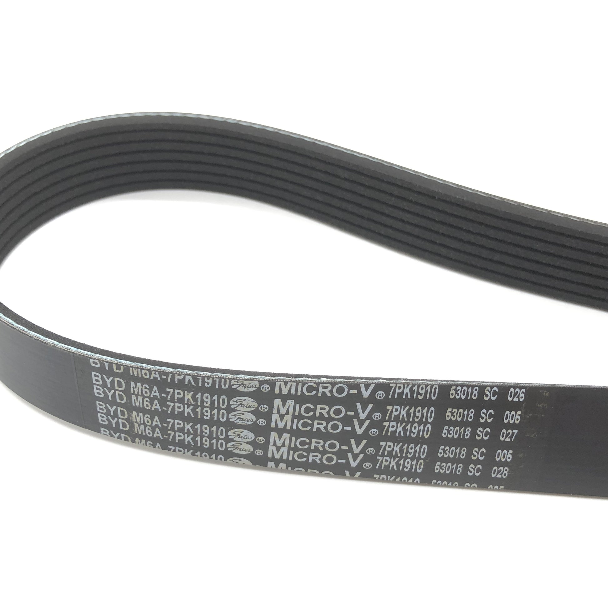 GATES Micro-V Serpentine Belt 7PK1910 image 1 Candru