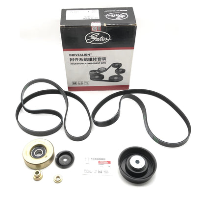 GATES Belt & Tensioner 4-Piece Kit K025PK1200 image 1 Candru