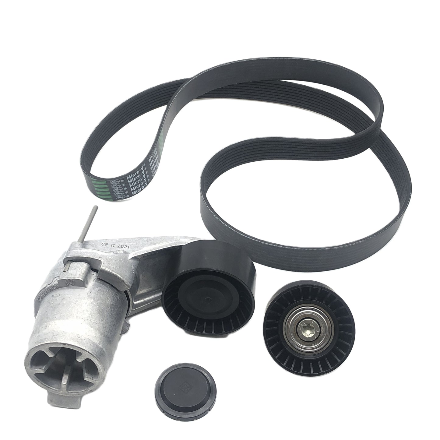 GATES Belt & Tensioner 3-Piece Kit K028PK1390A image 2 Candru