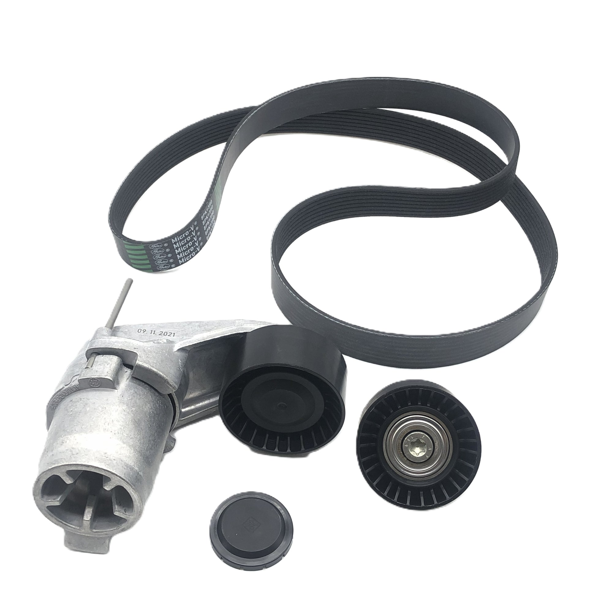 GATES Belt & Tensioner 3-Piece Kit K028PK1390A image 2 Candru