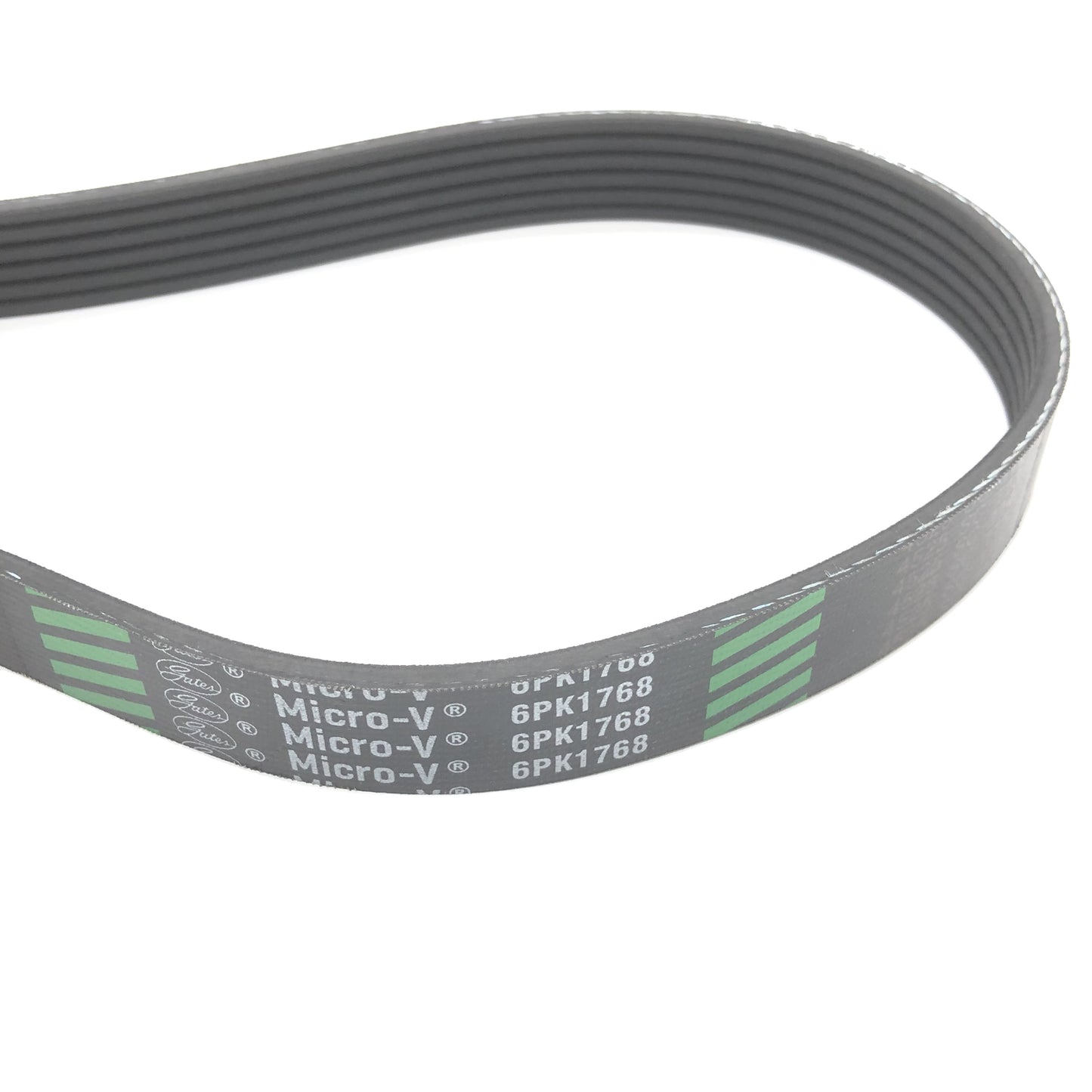 GATES Micro-V Serpentine Belt 6PK1768 image 4 Candru