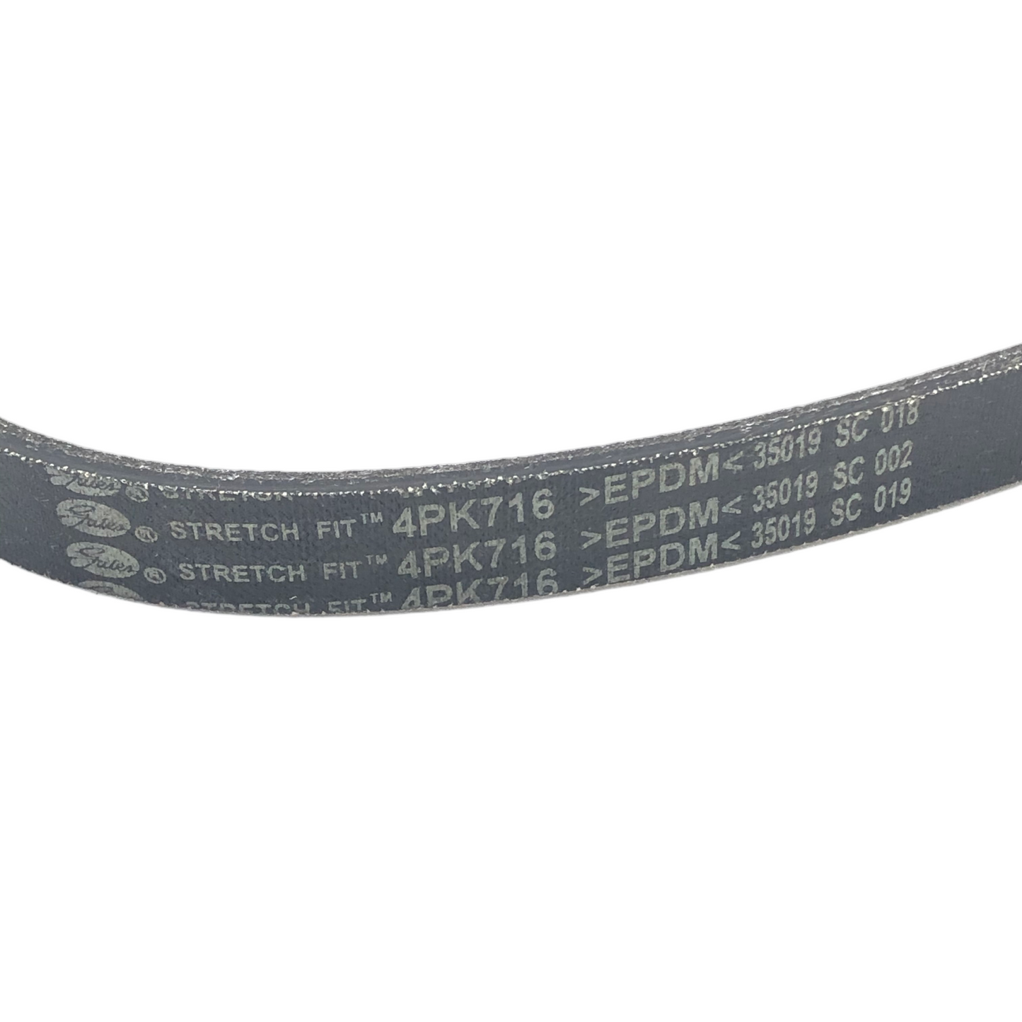 GATES Micro-V Serpentine Belt 4PK716SF