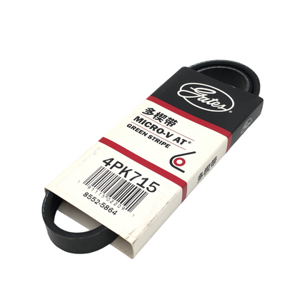 GATES Micro-V Serpentine Belt 4PK715