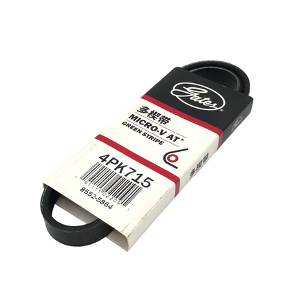GATES Micro-V Serpentine Belt 4PK715