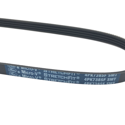 GATES Micro-V Serpentine Belt 4PK738SF(SMART)
