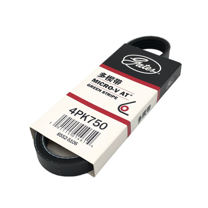 GATES Micro-V Serpentine Belt 4PK750