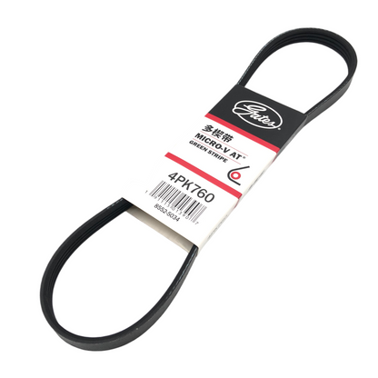 GATES Micro-V Serpentine Belt 4PK760