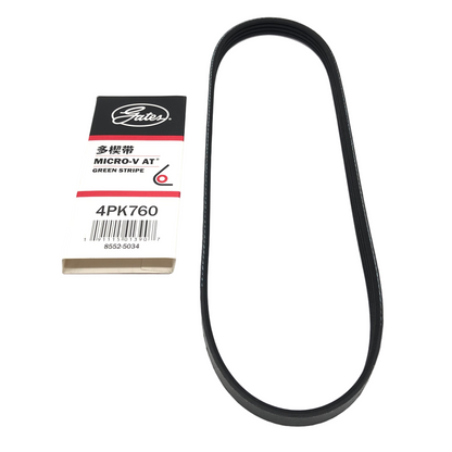 GATES Micro-V Serpentine Belt 4PK760