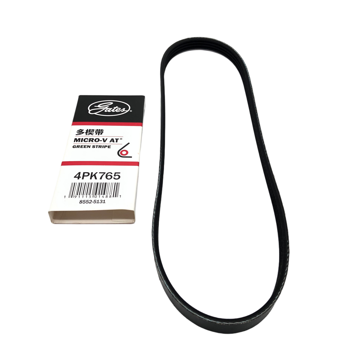 GATES Micro-V Serpentine Belt 4PK765