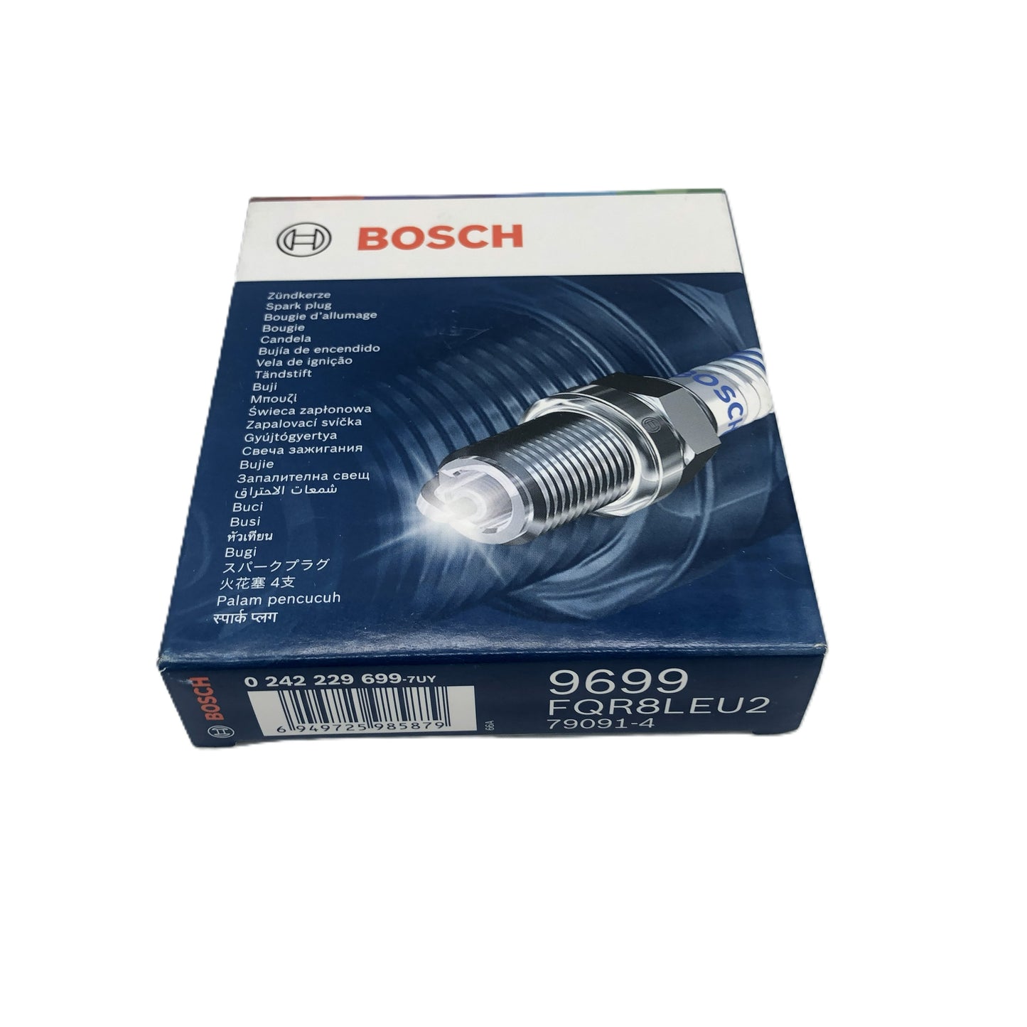BOSCH Copper with Nickel Spark Plug 0242229699 FQR8LEU2