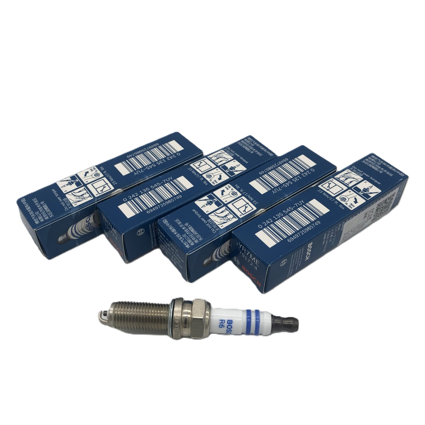 BOSCH Copper with Nickel Spark Plug 0242135545 YR7ME