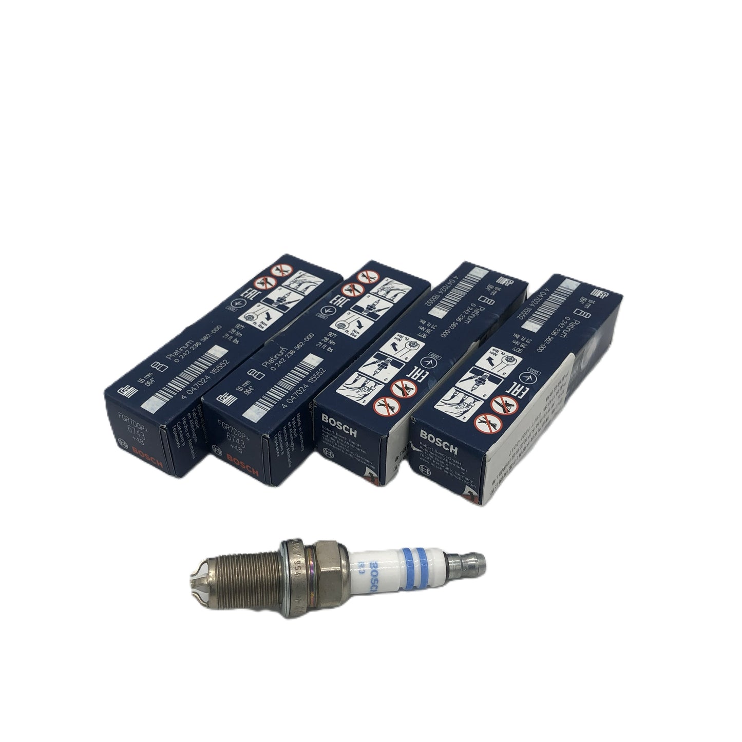 BOSCH Platinum +4 Spark Plug 0242236562 FGR7DQP+
