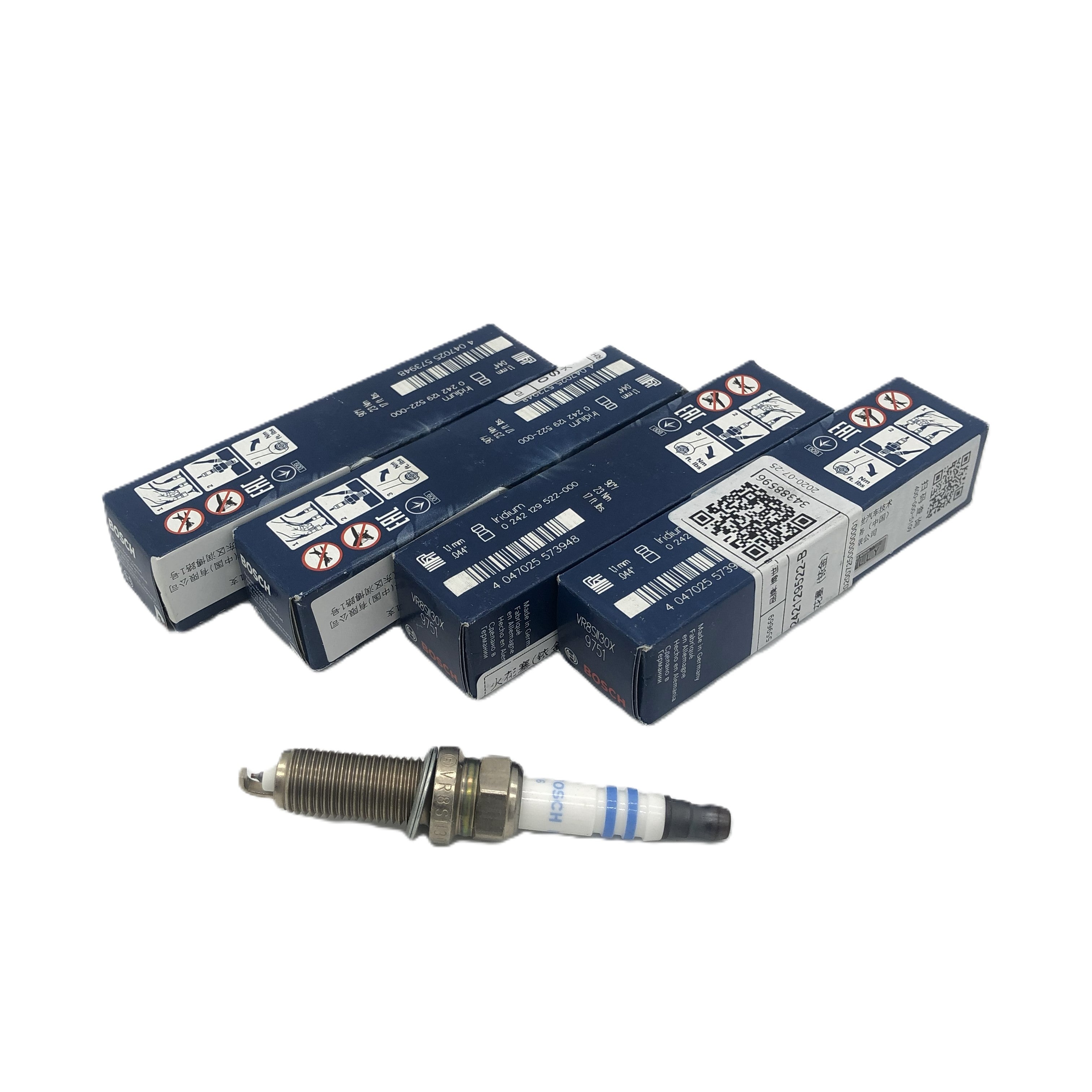 BOSCH Iridium Spark Plug 0242129522  VR8SII30X