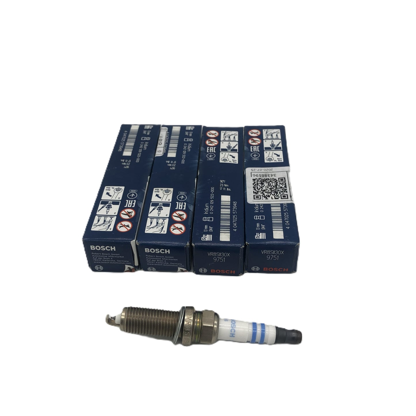 BOSCH Iridium Spark Plug 0242129522  VR8SII30X