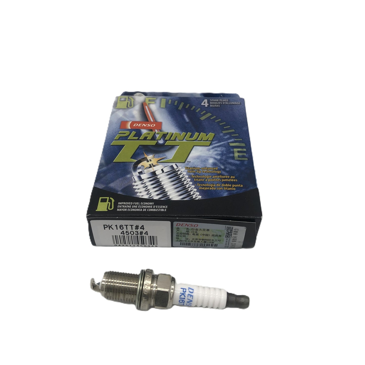DENSO Platinum TT Spark Plug PK16TT 4503