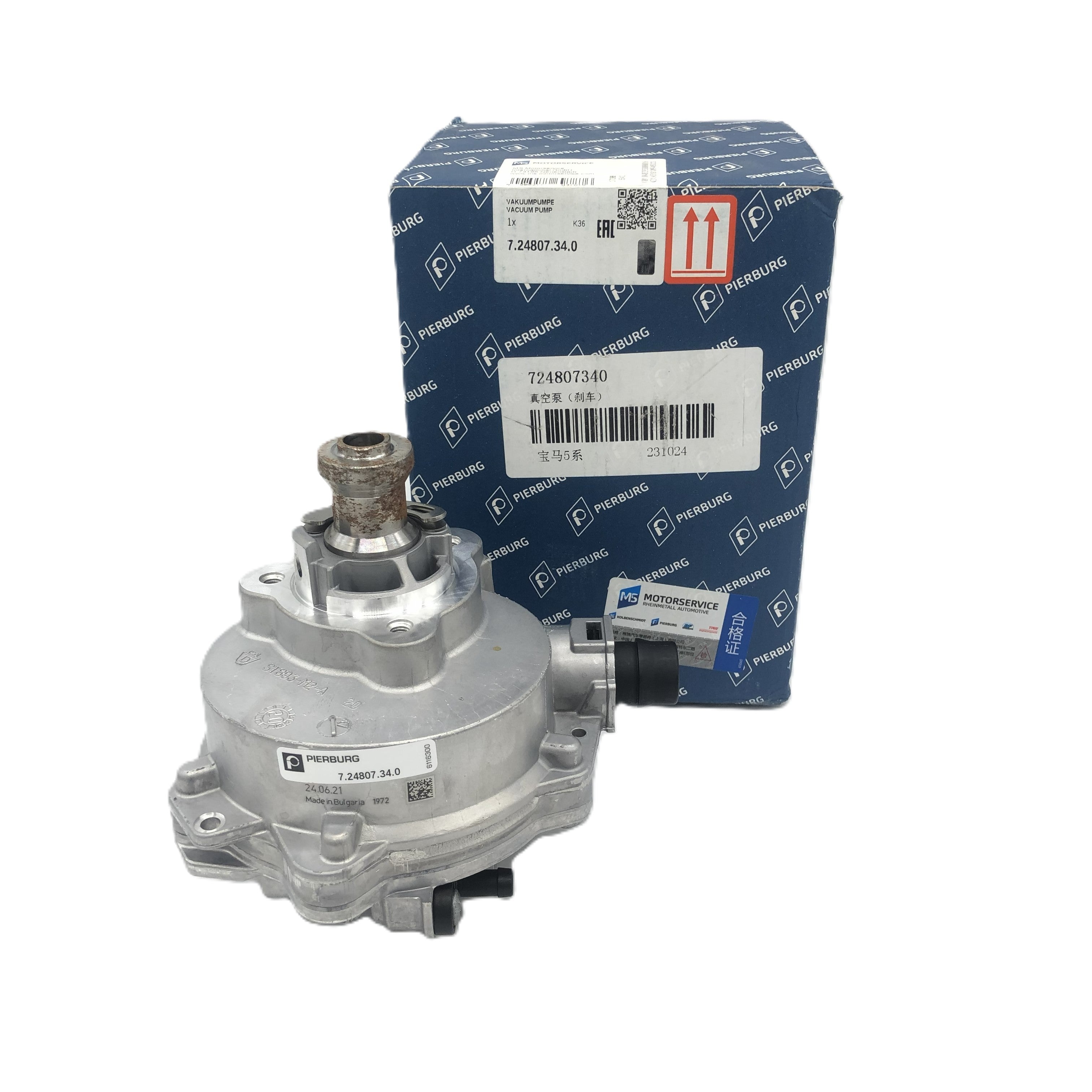 PIERBURG Brake Vacuum Pump 7.24807.34.0