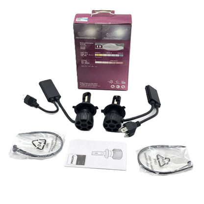 PHILIPS LED Headlight Ultinon Rally 3551 H4 12V 24V 50W LUM11342U3551X2