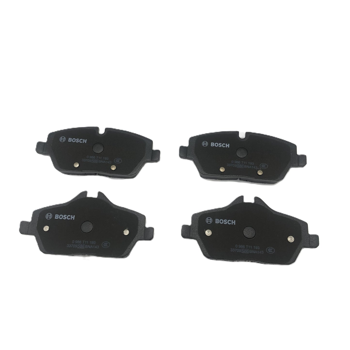 BOSCH Front Ceramic Brake Pad Set 0986T11193